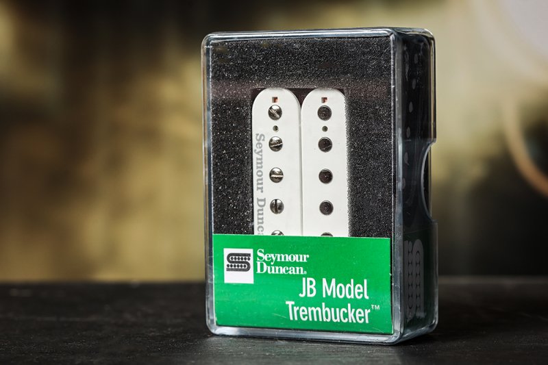 Image 0 of Seymour Duncan TB-4 JB Trembucker Humbucker PICKUP White Bridge Guitar