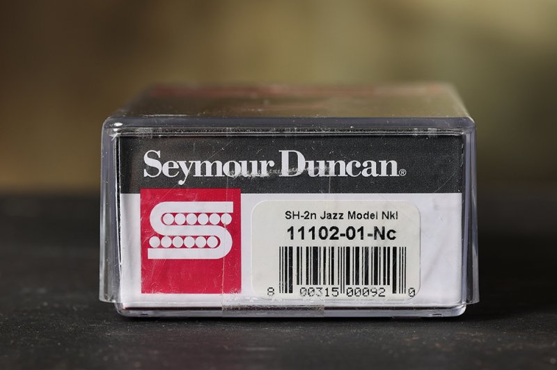 Image 2 of Seymour Duncan Sh-2n Jazz SILVER Nickel Humbucker Electric Guitar Pickup