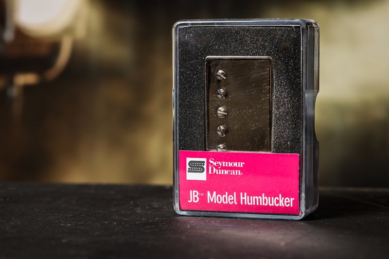 Image 0 of Seymour Duncan SH-4 JB SILVER Nickel Humbucker Electric Guitar Pickup