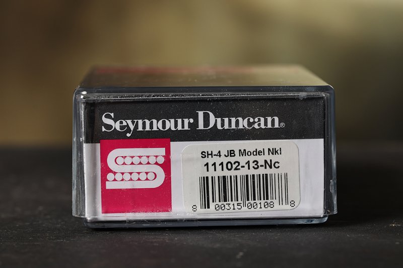 Image 2 of Seymour Duncan SH-4 JB SILVER Nickel Humbucker Electric Guitar Pickup