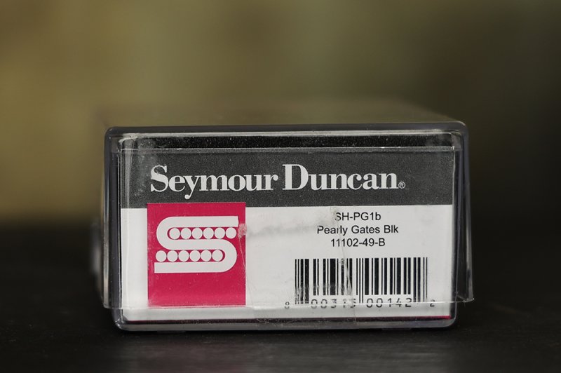 Image 2 of Seymour Duncan SH-PG1b Pearly Gates Strat Humbucker Pickup BLACK Bridge - NEW