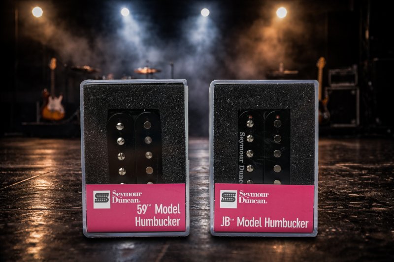 Image 0 of Seymour Duncan SH-4 JB & SH-1n 59 Black Humbucker PICKUP SET Pickups Guitar