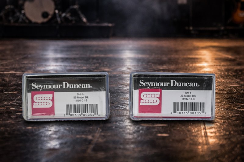 Image 2 of Seymour Duncan SH-4 JB & SH-1n 59 Black Humbucker PICKUP SET Pickups Guitar