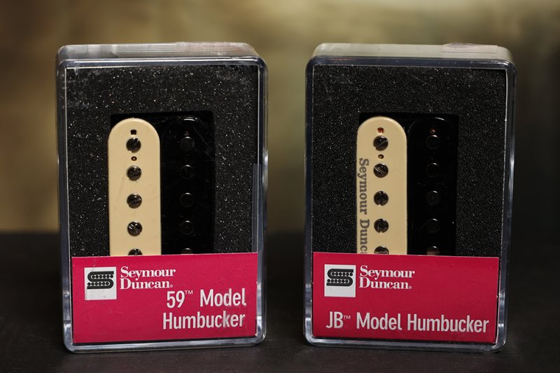 Image 0 of Seymour Duncan SH-4 JB & SH-1n 59 ZEBRA Humbucker PICKUP SET Pickups Guitar