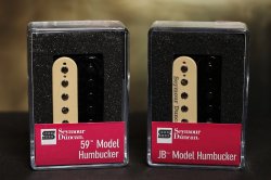 Seymour Duncan SH-4 JB & SH-1n 59 ZEBRA Humbucker PICKUP SET Pickups Guitar