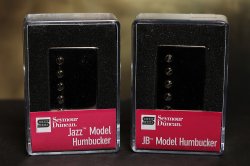 Seymour Duncan SH-4 JB & SH-2n Jazz Hot Rodded PICKUP SET Humbucker Nickel