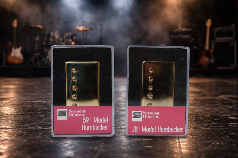 Image 0 of Seymour Duncan SH-4 JB & SH-1n 59 GOLD Humbucker Pickup Set Pickups Guitar