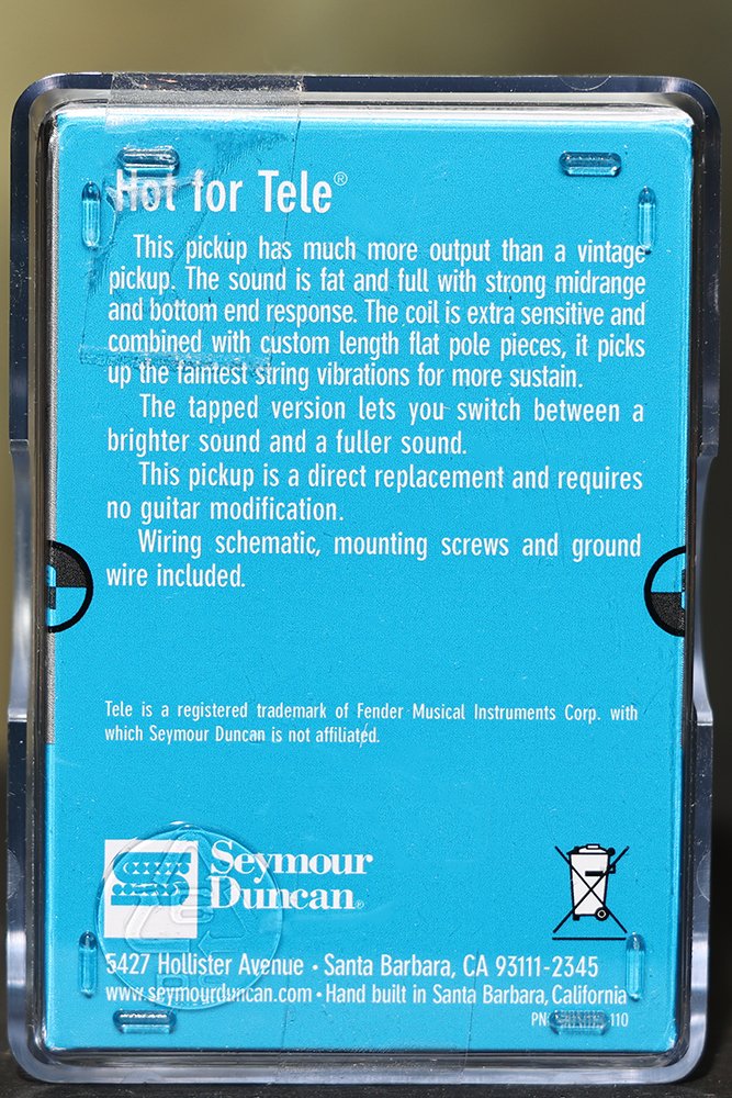 Seymour Duncan STL-2 Hot Lead Tele PICKUP Bridge for Fender