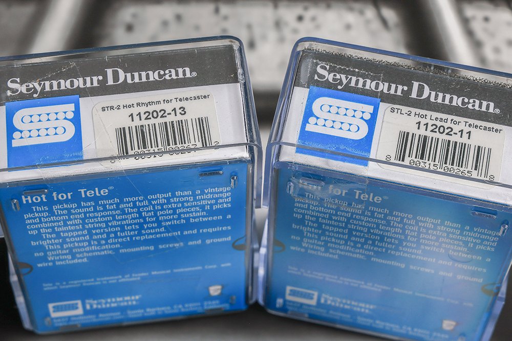 Image 2 of Seymour Duncan STL-2 Hot Lead & STR-2 Hot Rhythm for Tele Telecaster Pickup Set