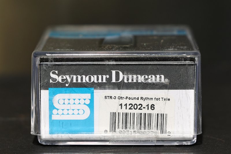 Image 2 of Seymour Duncan STR-3 Quarter Pound Rhythm Telecaster Neck Pickup Chrome Tele