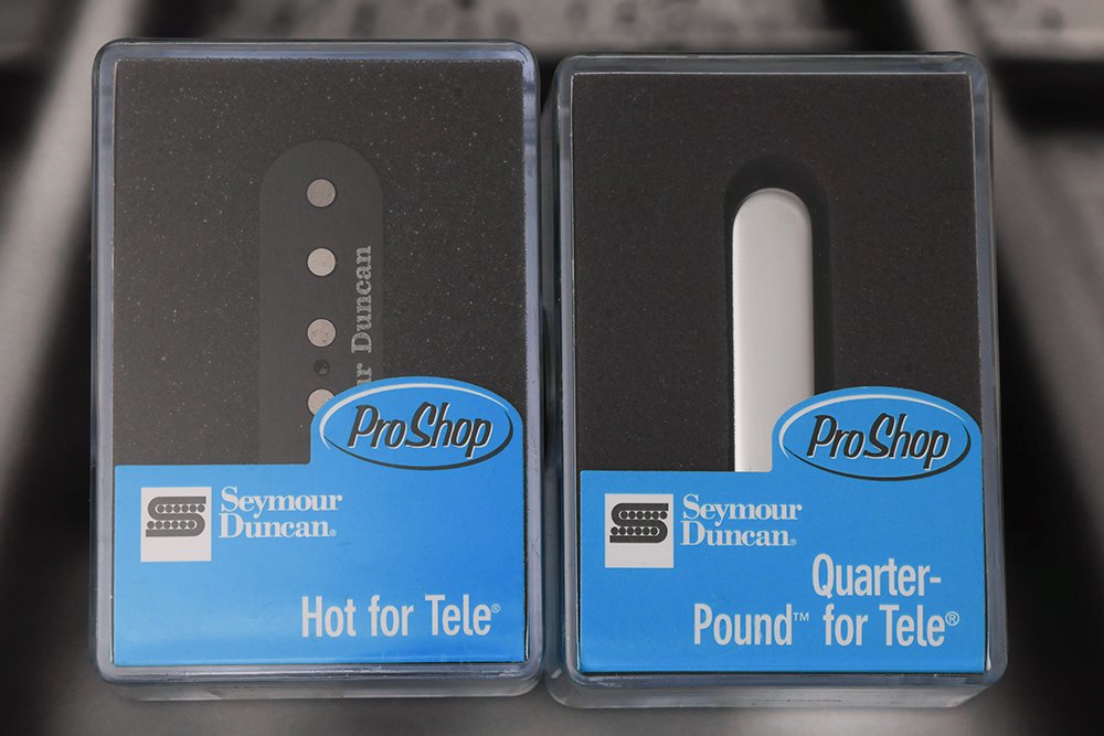 Image 0 of Seymour Duncan STL-2 Hot Lead Bridge & STR-3 Qtr Pound Rhythm Neck Tele Pickups