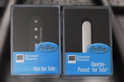 Seymour Duncan STL-2 Hot Lead Bridge & STR-3 Qtr Pound Rhythm Neck Tele Pickups