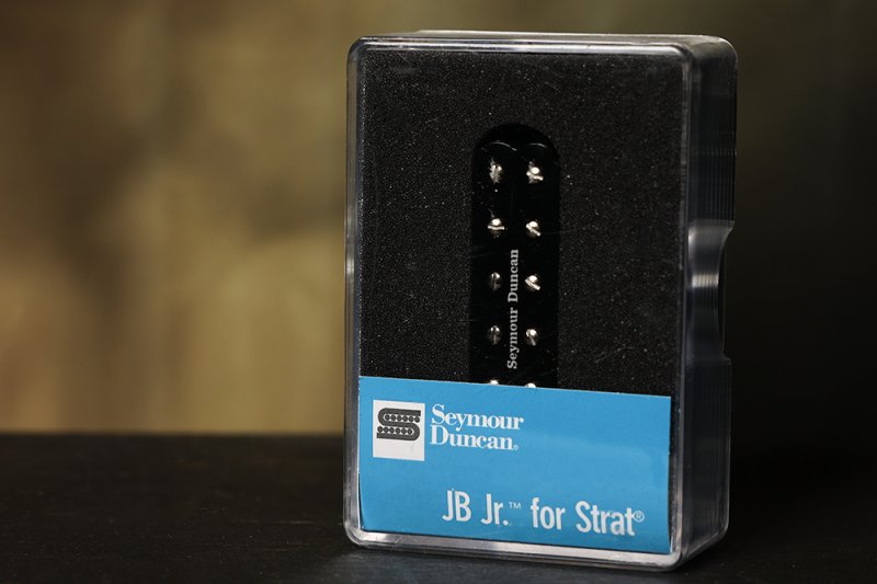 Image 0 of Seymour Duncan SJBJ-1n JB Jr Strat Pickup Middle/Neck BLACK Fender Stratocaster