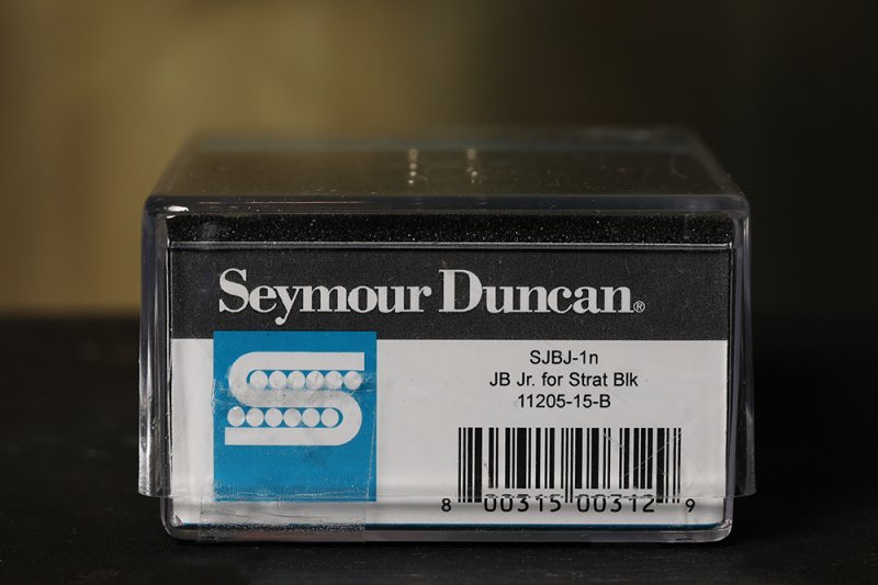 Image 2 of Seymour Duncan SJBJ-1n JB Jr Strat Pickup Middle/Neck BLACK Fender Stratocaster