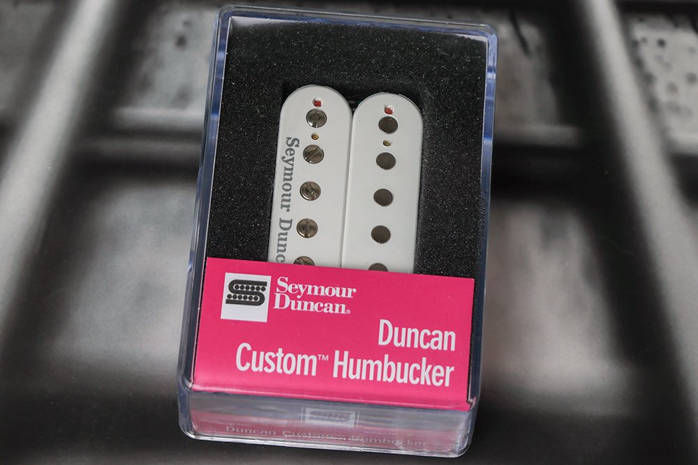 Image 0 of Seymour Duncan SH-5 Custom WHITE PAF Ceramic Humbucker Pickup - NEW
