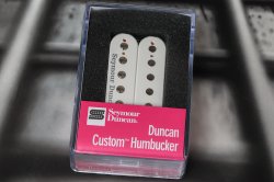Seymour Duncan SH-5 Custom WHITE PAF Ceramic Humbucker Pickup - NEW