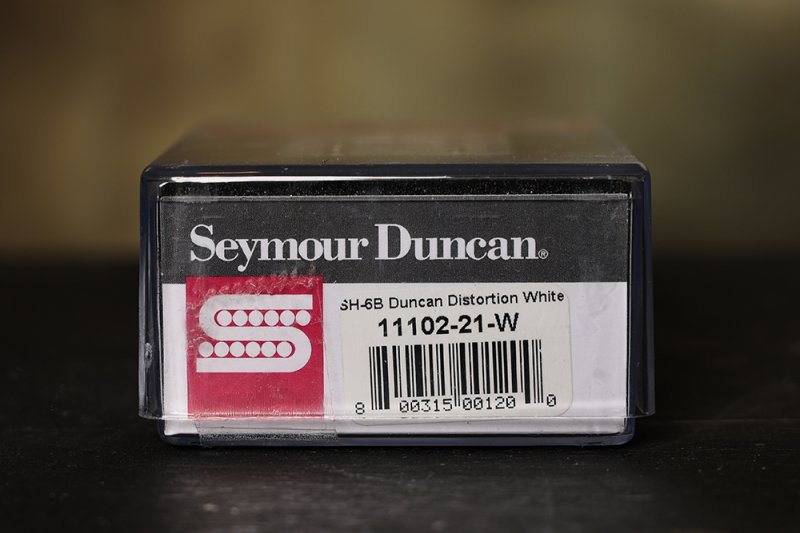 Image 2 of Seymour Duncan Distortion SH-6 Humbucker Pickup Bridge WHITE Electric Guitar