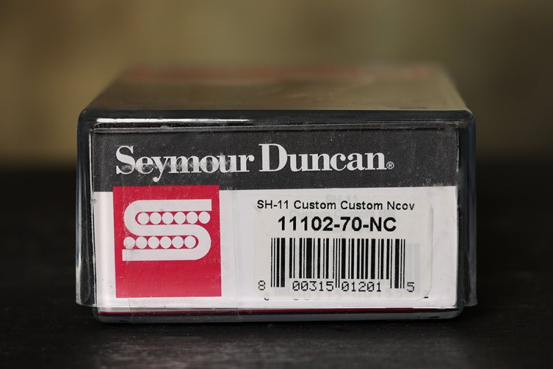 Image 2 of Seymour Duncan SH-11 NICKEL Custom Custom Bridge High Output Humbucker Pickup