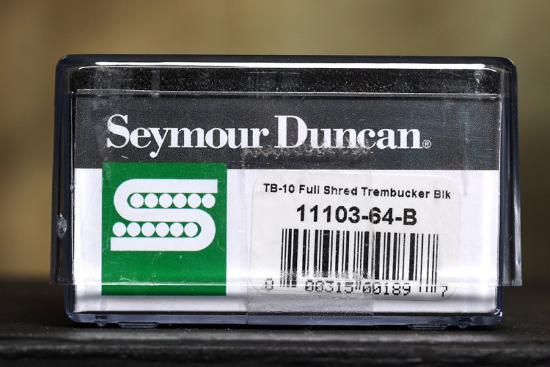 Image 2 of Seymour Duncan TB-10 Full Shred Trembucker Bridge Humbucker BLACK - NEW
