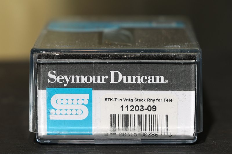 Image 2 of Seymour Duncan STK-T1 Vintage Stack Telecaster Neck Rhythm  Pickup CHROME - NEW
