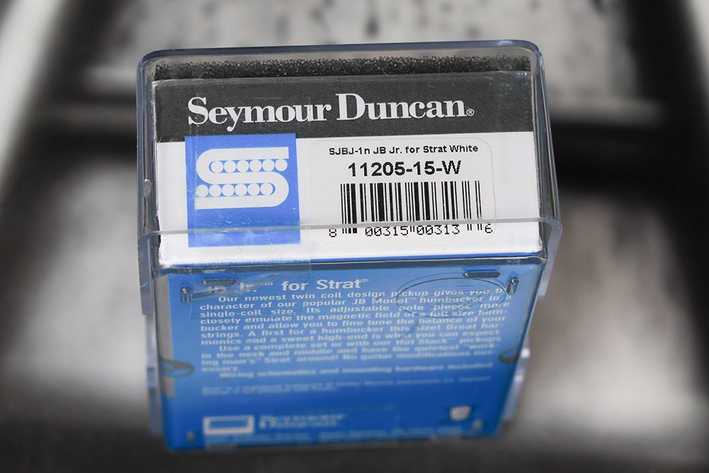 Image 2 of Seymour Duncan SJBJ-1 JB Jr Strat Pickup Middle/Neck WHITE Fender Stratocaster