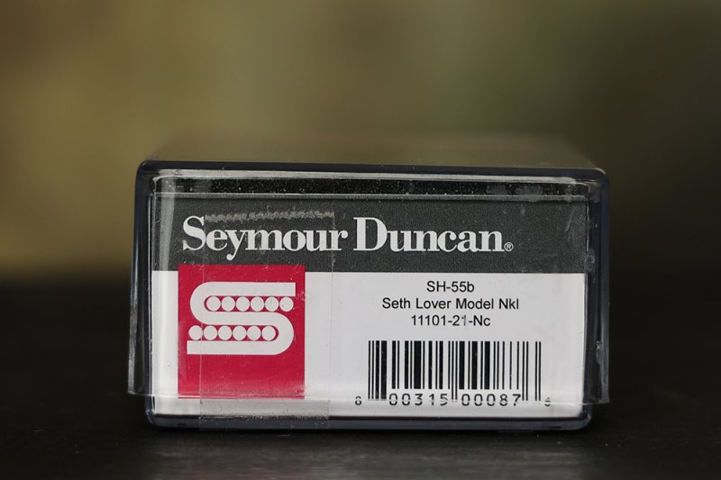 Image 2 of Seymour Duncan SH-55b Seth Lover Humbucker Pickup Bridge Nickel Single Conductor