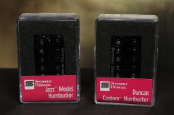 Seymour Duncan SH-5 Custom Bridge & SH-2N Jazz Neck Humbucker Pickup Set BLACK