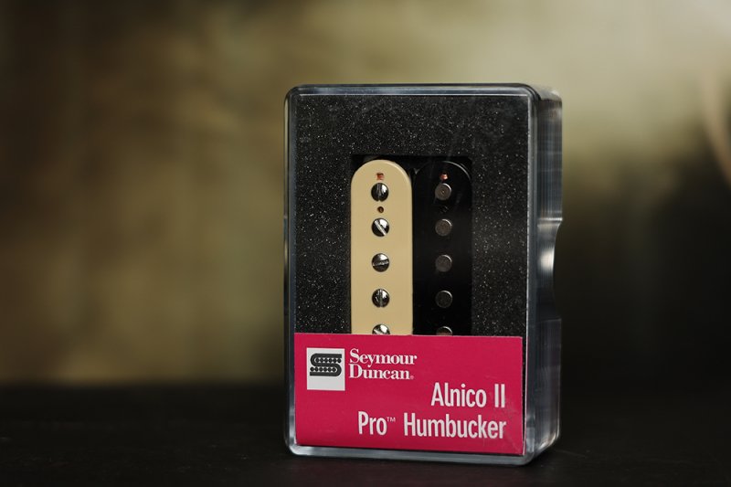 Image 0 of Seymour Duncan APH-1n Alnico II Pro Humbucker Pickup Neck Zebra - Brand New!