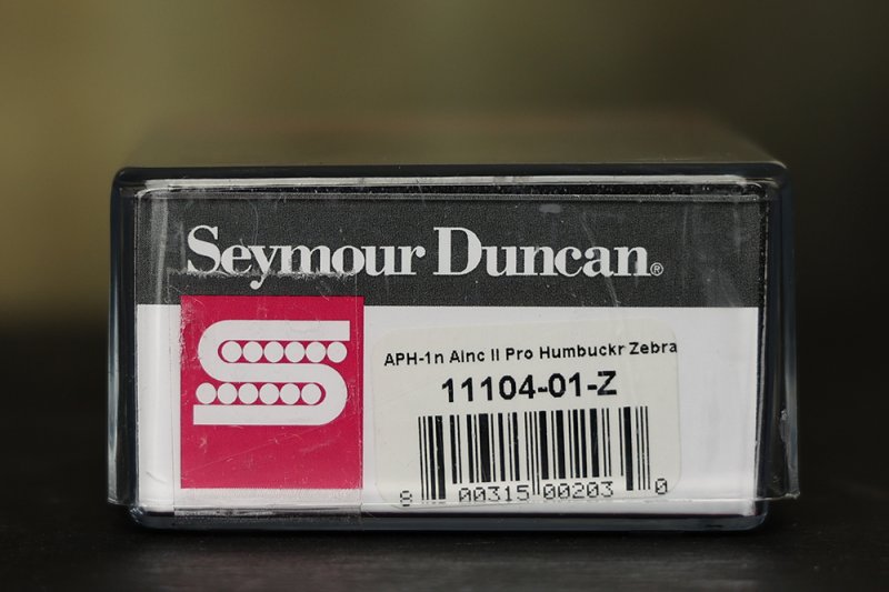Image 2 of Seymour Duncan APH-1n Alnico II Pro Humbucker Pickup Neck Zebra - Brand New!