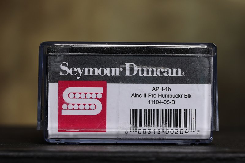 Image 2 of Seymour Duncan APH-1b Alnico II Pro Humbucker Pickup Bridge Black - Brand New!