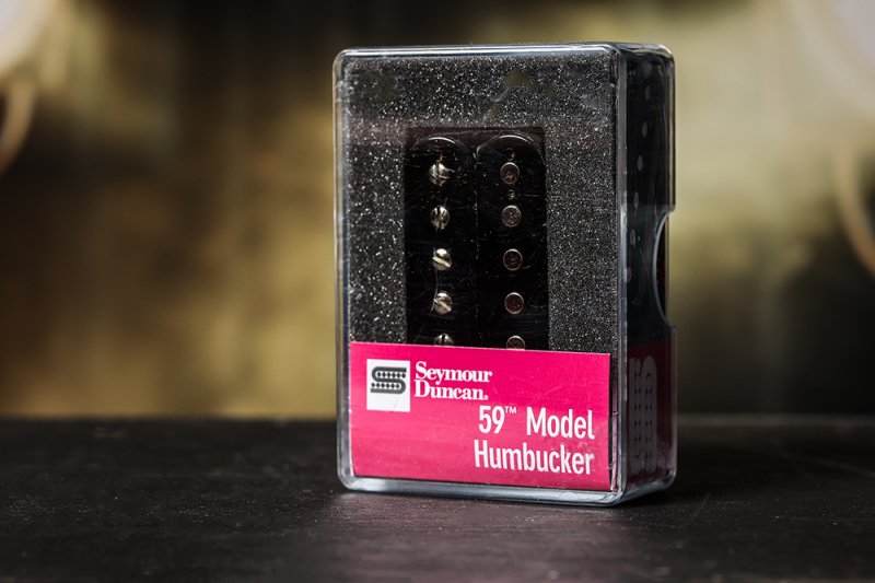 Image 0 of Seymour Duncan SH-1N 59 Model 4 Conductor Neck BLACK PAF Les Paul Pickup