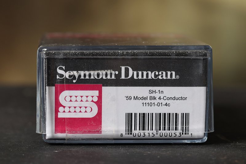 Image 2 of Seymour Duncan SH-1N 59 Model 4 Conductor Neck BLACK PAF Les Paul Pickup