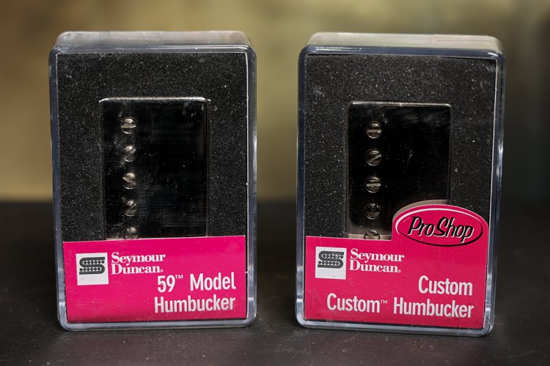 Image 0 of Seymour Duncan SH-11 Custom Custom Bridge SH-1N 59 4 Conductor Pickup Set NICKEL