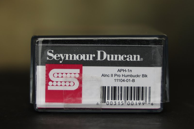 Image 2 of Seymour Duncan APH-1 Alnico II Pro Neck Pickup Black Humbucker