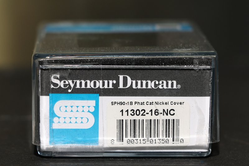 Image 2 of Seymour Duncan SPH-1B  Phat Cat Bridge Pickup P-90 fit for Humbucker Nickel NEW