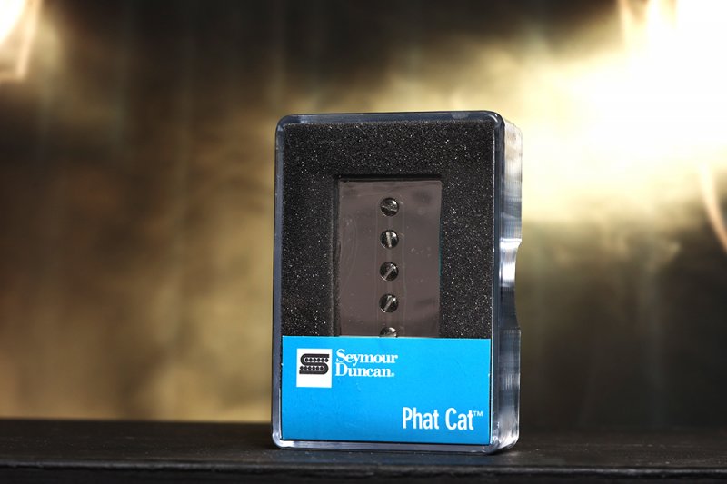 Image 0 of Seymour Duncan SPH-1N Phat Cat Neck Pickup P-90 fit for Humbucker Nickel NEW