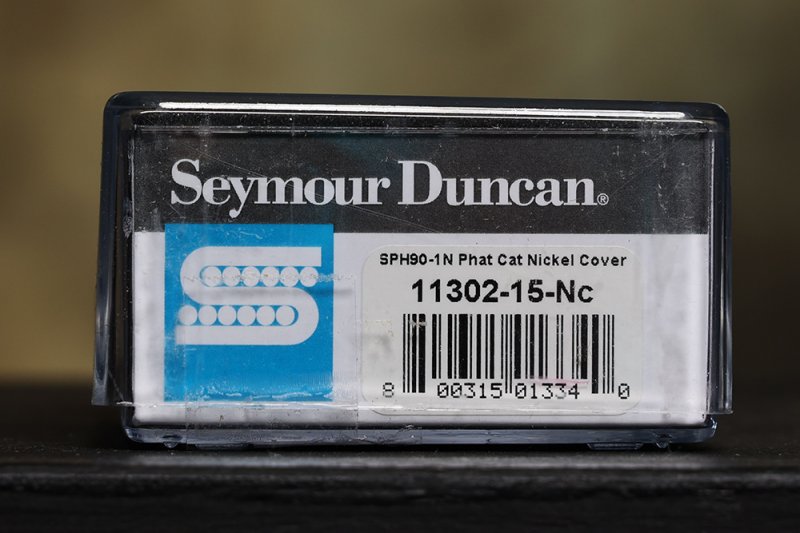 Image 2 of Seymour Duncan SPH-1N Phat Cat Neck Pickup P-90 fit for Humbucker Nickel NEW