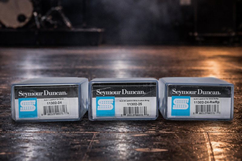 Image 2 of SEYMOUR DUNCAN SLS-1 Lipstick Tube Pickup Set for Stratocaster Neck Mid & Bridge