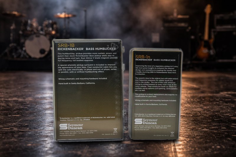 Image 1 of SEYMOUR DUNCAN SRB-1 Humbucker Pickup Set for RICKENBACKER 4003 Bass Guitar