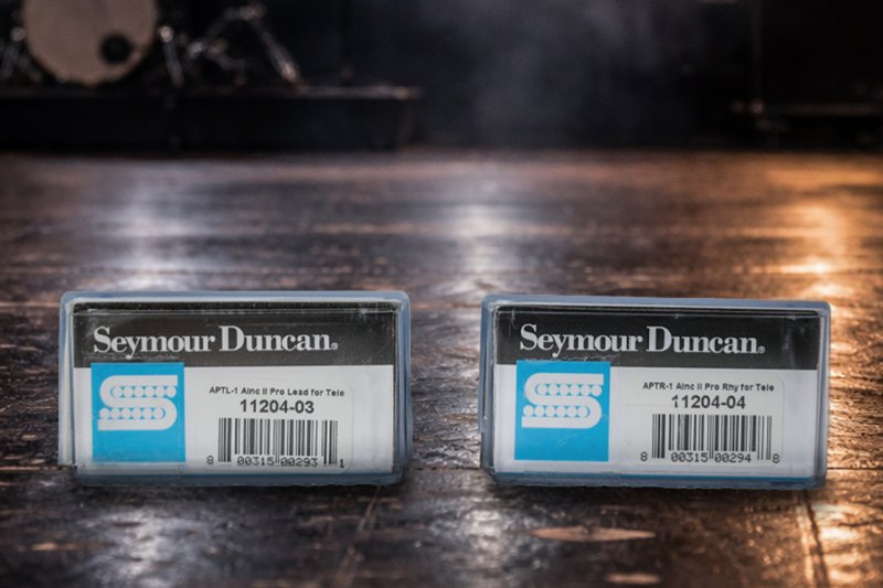 Image 2 of SEYMOUR DUNCAN ALNICO II PRO Telecaster Pickup Set APTR-1 Rhythm & APTL-1 Lead