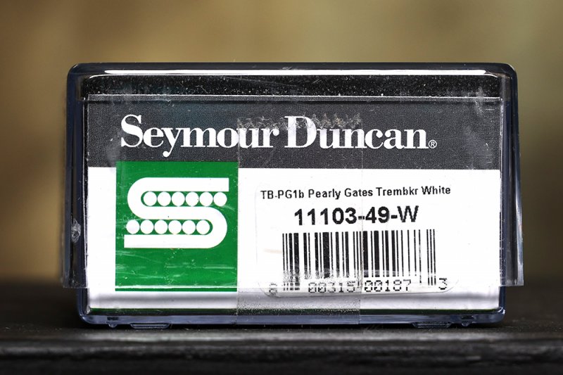 Image 2 of SEYMOUR DUNCAN Pearly Gates TREMBUCKER Pickup TB-PG1b Bridge Position WHITE