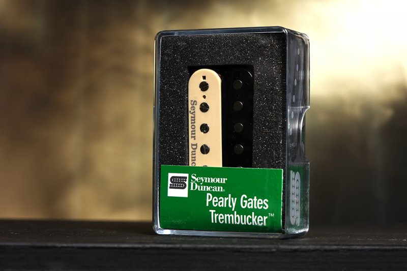 Image 0 of SEYMOUR DUNCAN Pearly Gates TREMBUCKER Pickup TB-PG1b Bridge Position ZEBRA