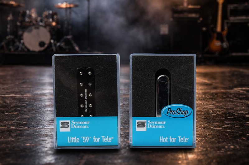 Image 0 of Seymour Duncan ST59-1B Little 59 Bridge Telecaster Humbucker / STR-2 Hot Neck