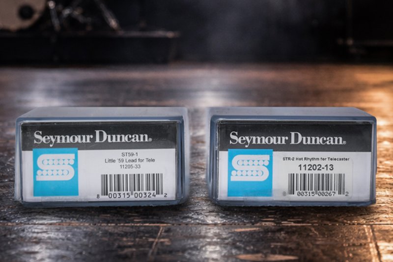 Image 2 of Seymour Duncan ST59-1B Little 59 Bridge Telecaster Humbucker / STR-2 Hot Neck