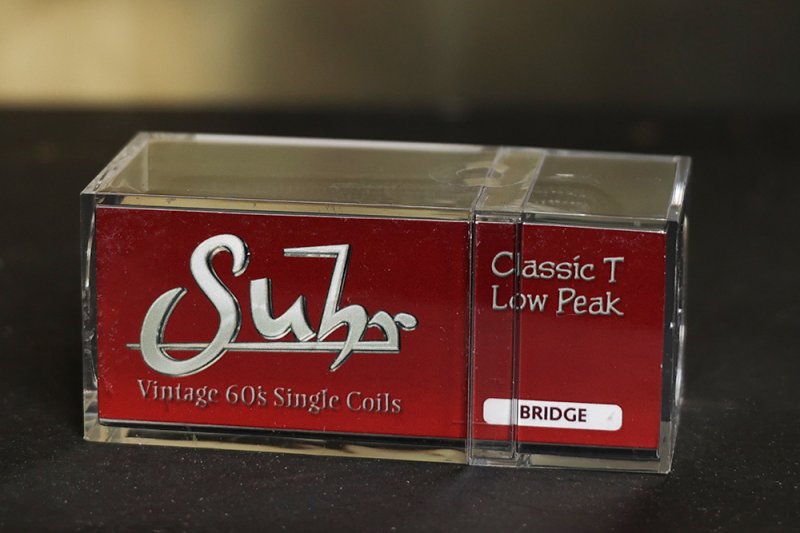 Image 2 of Suhr Classic T Tele Fender Telecaster Bridge Lead Single Coil Pickup Black NEW