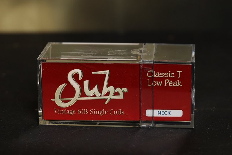 Image 2 of Suhr Classic T Tele Fender Telecaster Neck Rhythm Pickup Gold NEW
