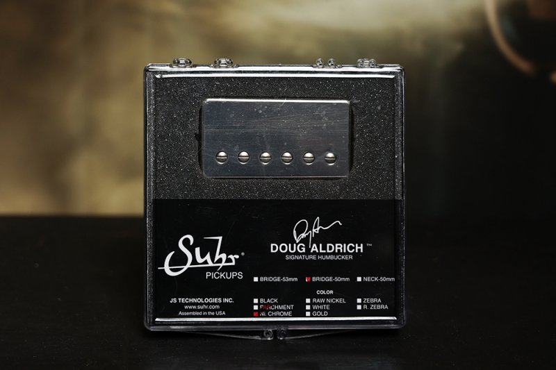 Image 0 of Suhr Doug Aldrich Hot Humbucker Bridge Lead 50mm Guitar Pickup NICKEL CHROME