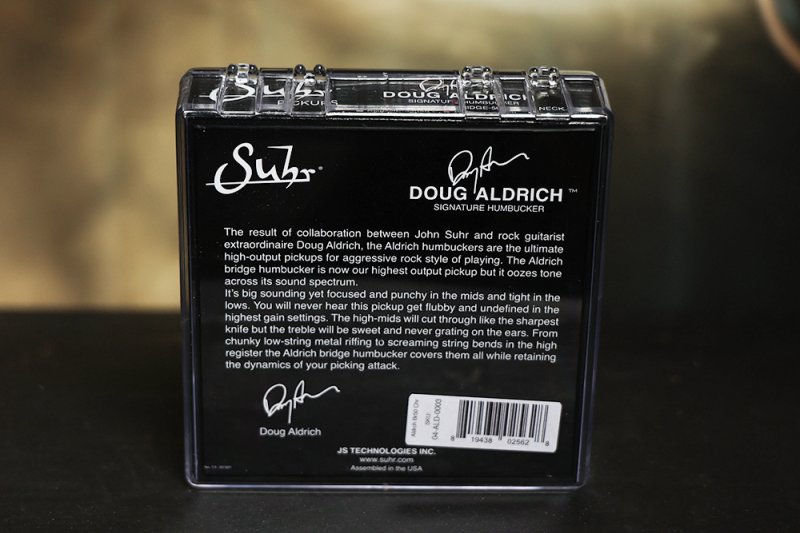 Suhr Doug Aldrich Hot Humbucker Bridge Lead 50mm Guitar Pickup NICKEL CHROME