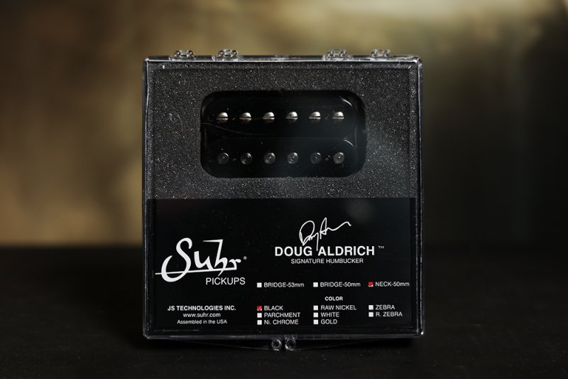 Image 0 of Suhr Doug Aldrich Hot Humbucker Neck Rhythm 50mm Guitar Pickup BLACK