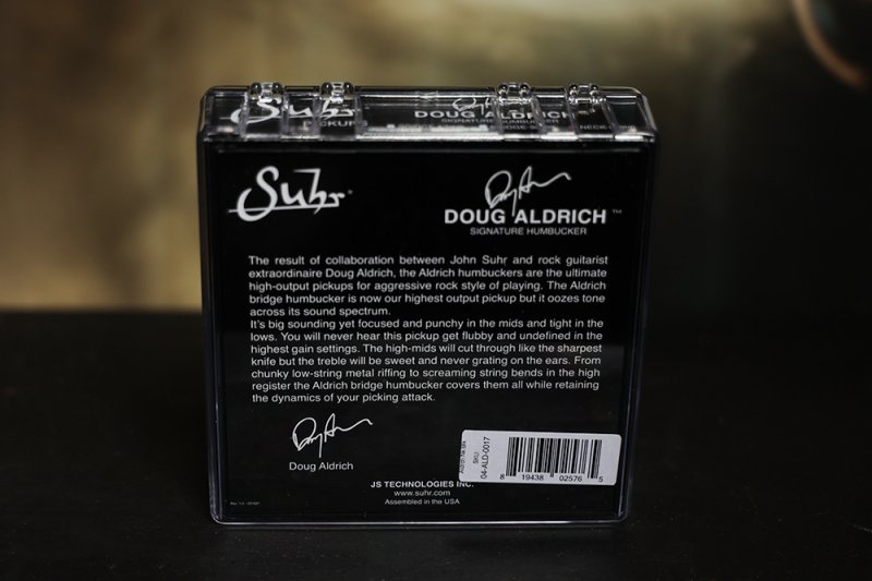 Image 1 of Suhr Doug Aldrich Hot Humbucker Neck Rhythm 50mm Guitar Pickup BLACK